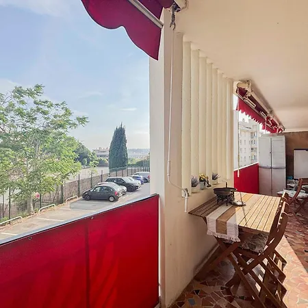 Apartman Entre Et Ville, Cocon Avec Terrasse - 3 Pers Nizza